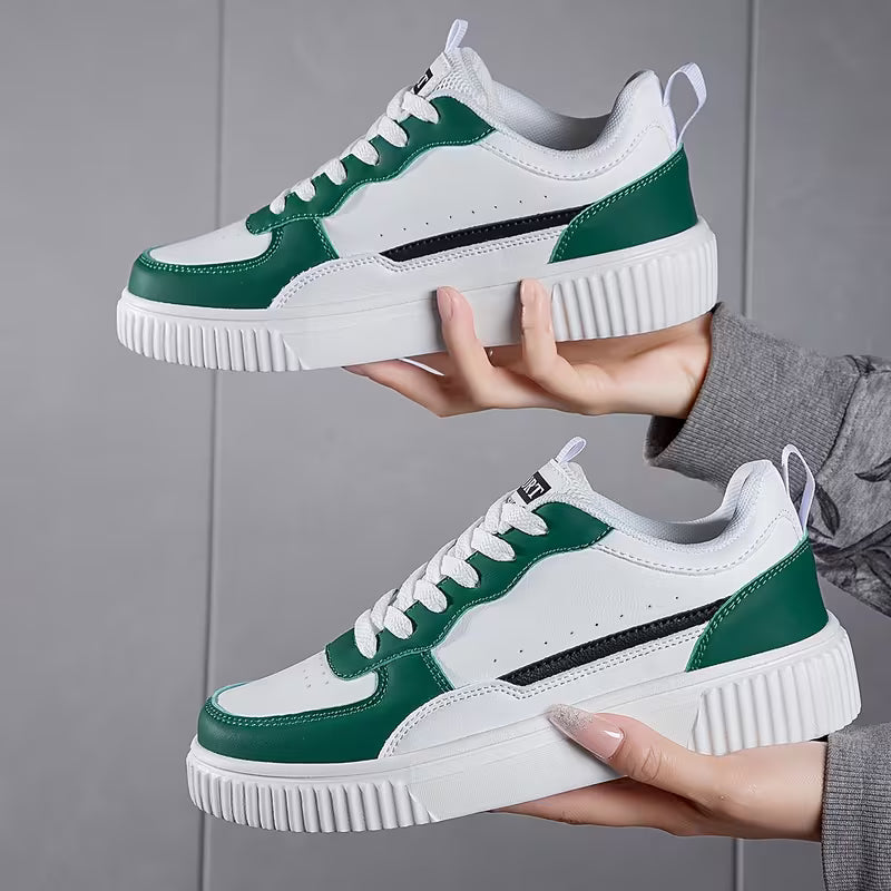 Women Shoes with Green Accents
